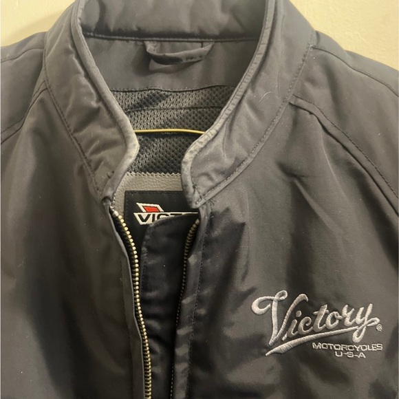 Victory Motorcycles Small Black Riding Jacket - Picture 2 of 4